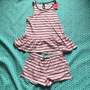 Summer shortie pajamas